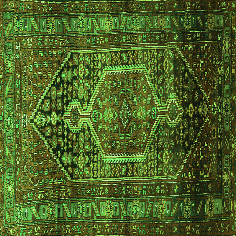Performance Oriental Indoor Rug, Square 3'