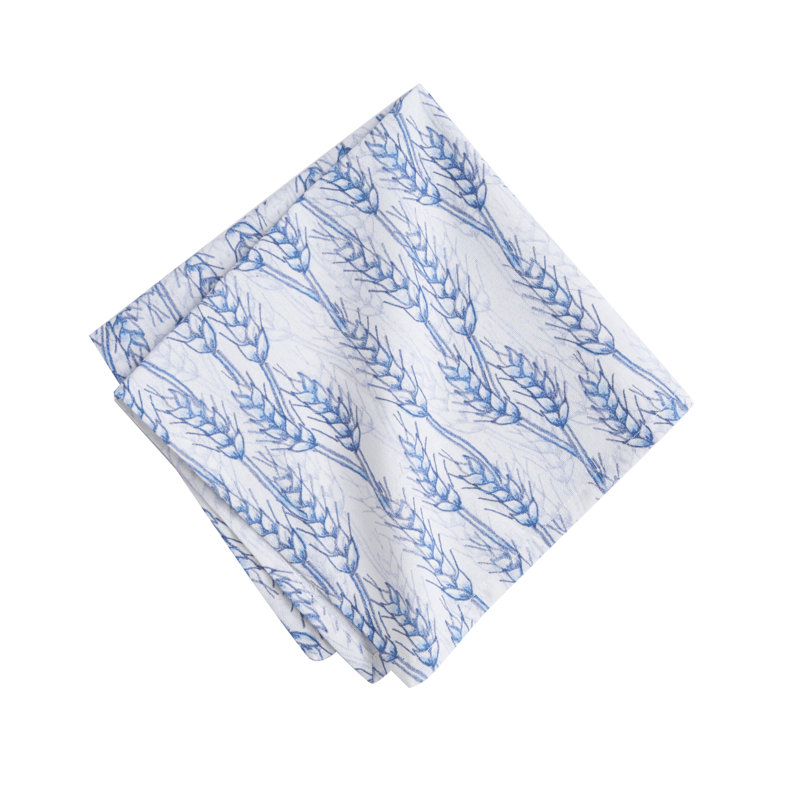 Ensemble de 6 serviettes de table Blue Harvest