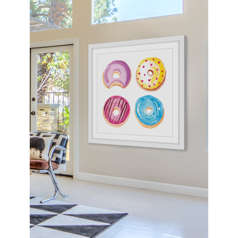 « mollys » par rosner, reproduction d’art encadrée, 24" H x 24" L x 1.5" D