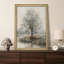 Décoration murale encadrée «Tranquil Tree in Soft Pastel Hues»-108571124