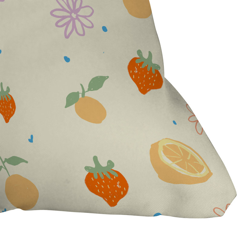 Coussin décoratif intérieur / extérieur Shanasart, H 26 po x l 26 po