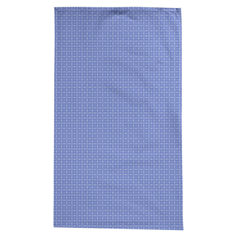 Nappe à motif napperon Avicia, Bleu / Blanc