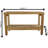 Rectangular Teak Shower Bench With Shelf-57278420-57278421