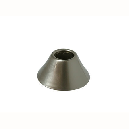 Bride de cloche décorative en laiton massif, Nickel satiné
