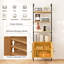184cm H x 60cm W Metal Bookcase