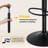 Jaina 15.2" W Solid Wood Swivel Adjustable Height Bar Stool-731064503-731064501