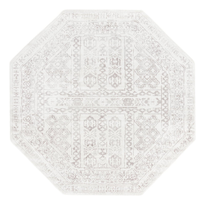 Brackett Oriental Indoor Rug, Octagon 7'1" x 7'1"
