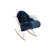 Haghni Navy New Zealand Natural Sheepskin Rug-953062562