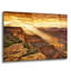 Art mural en verre épique «Canyon Sunset 6» par David Drost, 36 po x 24 po-2124151074