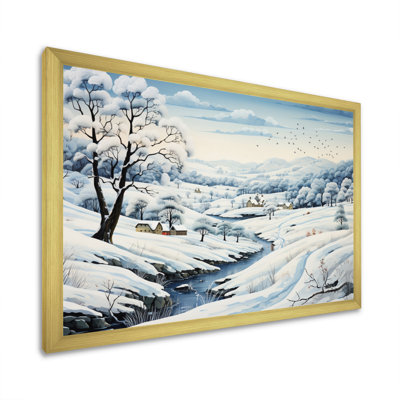 " Countryside Snowy Minimalism Winter IV "