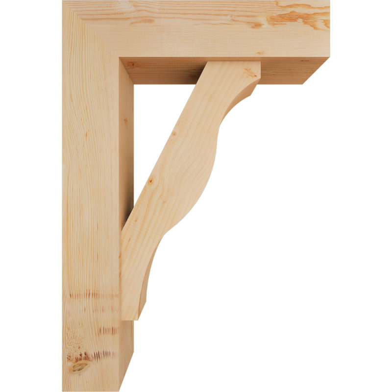 Support Funston Block avec support décalé, 38 x 26, Sapin Douglas de l 7 1/2 (lisse)