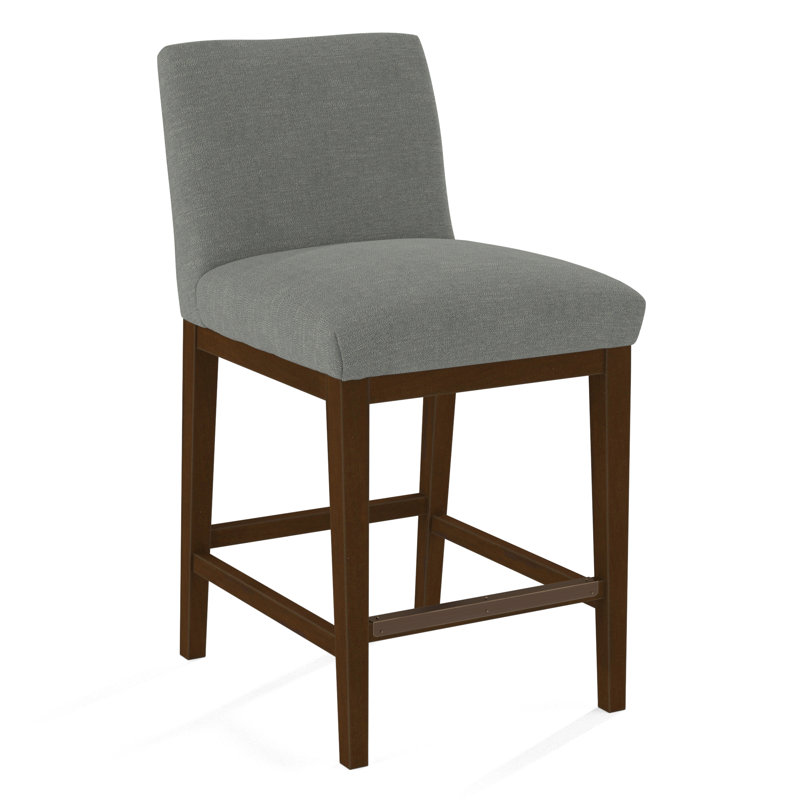Upholstered Stool, Pecan, Rumor Bliss