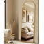 Miroir surdimensionné arqué en métal surdimensionné-570231696-570093160