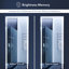 Soraya 22 in. W x 65 in. H Large Rectangular Frameless Anti-Fog Front-Lit LED Dimmable Tri-Colour Wall/Floor Full Length Dressing Mirror