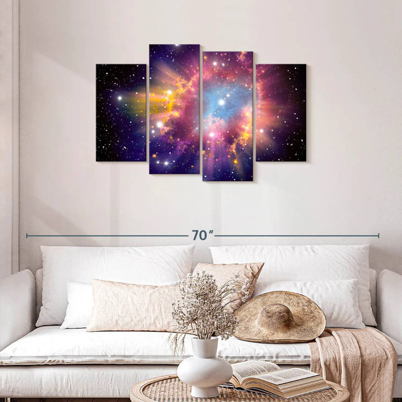 Oberle Stellar Supernova Explosion, 27" H x 43" W