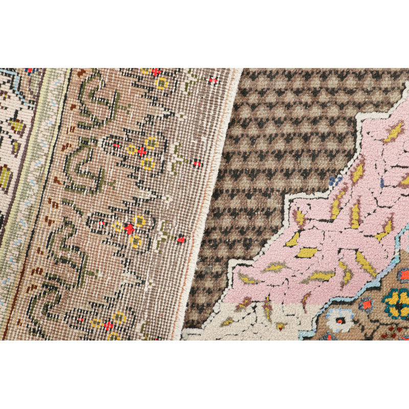 One-of-a-Kind 3'11"X7'3" Hand Knotted Area Rug