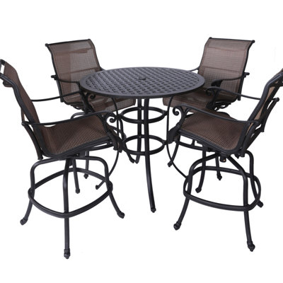 5 Piece Bar Height Dining Set