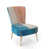 Ombre Blue Polyester Blend 3 selected