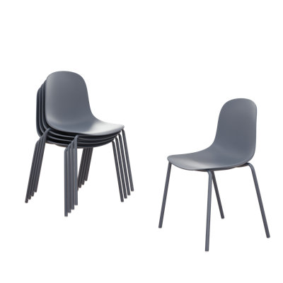 Hedgesville Stacking Patio Dining Side Chair