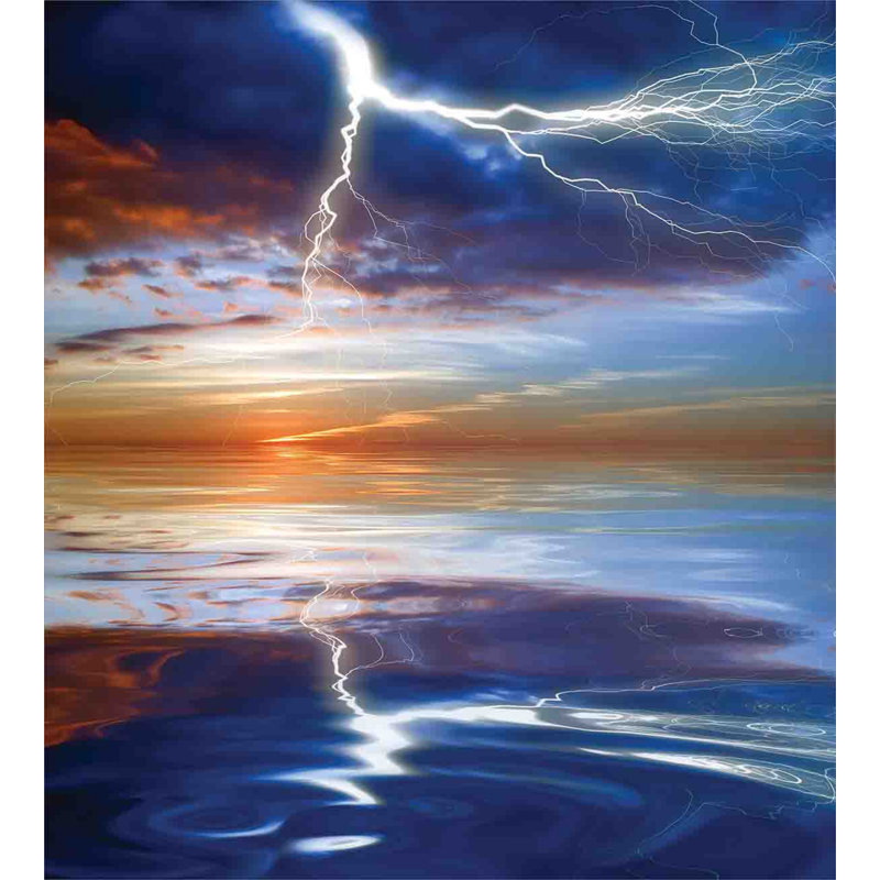 Coastal Polyester Duvet Cover