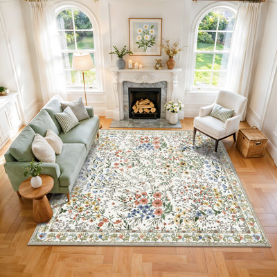 Eden Mughal Garden Floral Rug