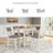 Dalvin Counter Height Dining Table And 4 Bar Stools (Set Of 5)