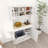 Tall Trash Can Storage Cabinet