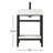 24 " W Freestanding Standard Free Standing 1 Single Vanity Bathroom Vanity With Stone Top-92694990-92694993-92694994