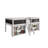 TWIN SIZE WOODEN LOFT BED IN WHITE-1420488017