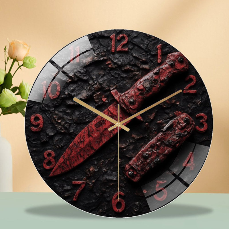 Horloge murale 12 po
