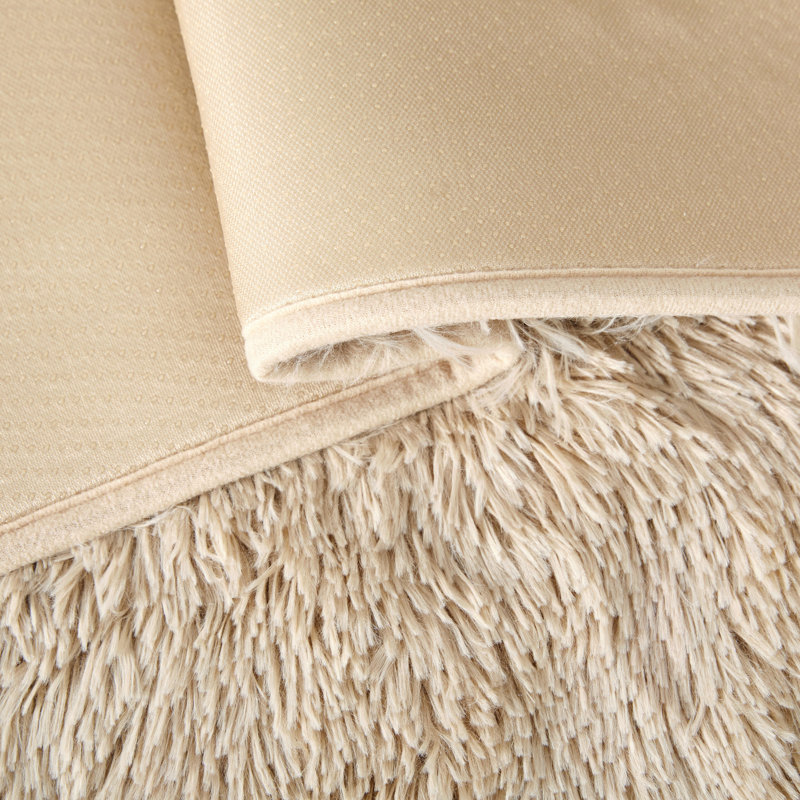 3×5 Plush Shaggy Area Rug – Ultra Soft, Non-Shedding, Machine Washable Comfort