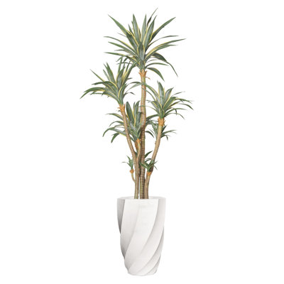 Agave artificiel en pot 96 po