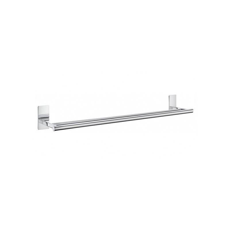 Wall mounted double towel bar-