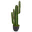 Cactus artificiel 29,5" en pot