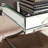 Skakke Glass Top Coffee Table