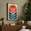 Geometric Bloom Botanical - Wrapped Canvas-345078962-345078965