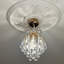 Lustre empire en cristal 1 lumière à intensité variable