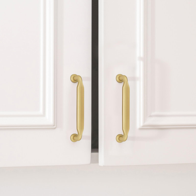 30 Pack 3 Inch Brushed Brass Cabinet Pulls Kitchen Cabinet Handles Gold Drawer Pulls Zinc Alloy Solid Hardware for Bathroom Cupboard Dresser