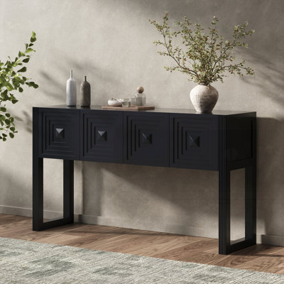Console moderne avec tiroirs