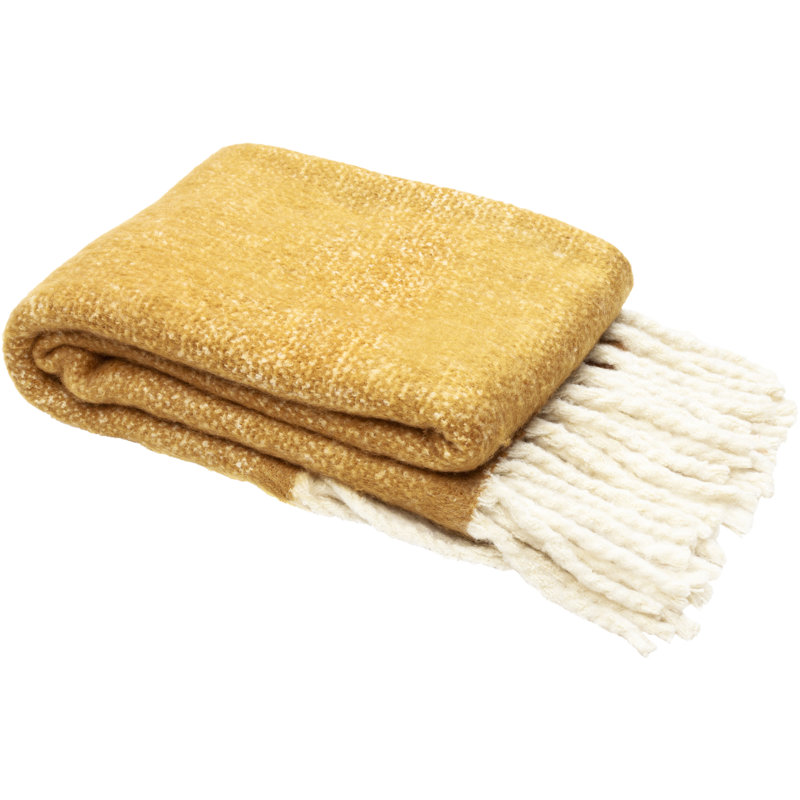 Jeté Morris, Jaune/beige