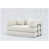 Velours côtelé beige et blanc sélectionné