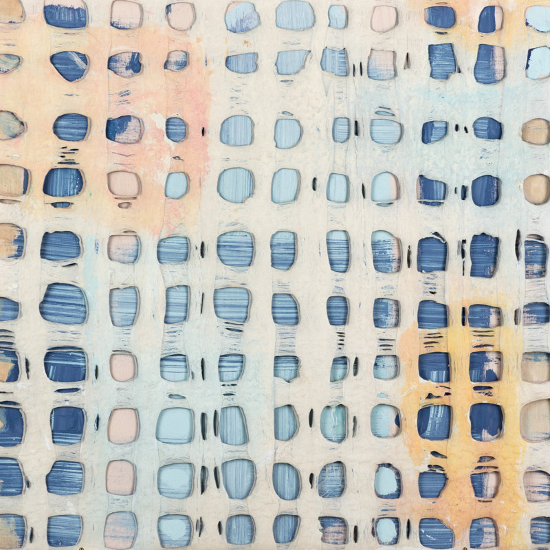 Zen III Painting by Stef Bauer, 48" H x 48" W x 2.5" D
