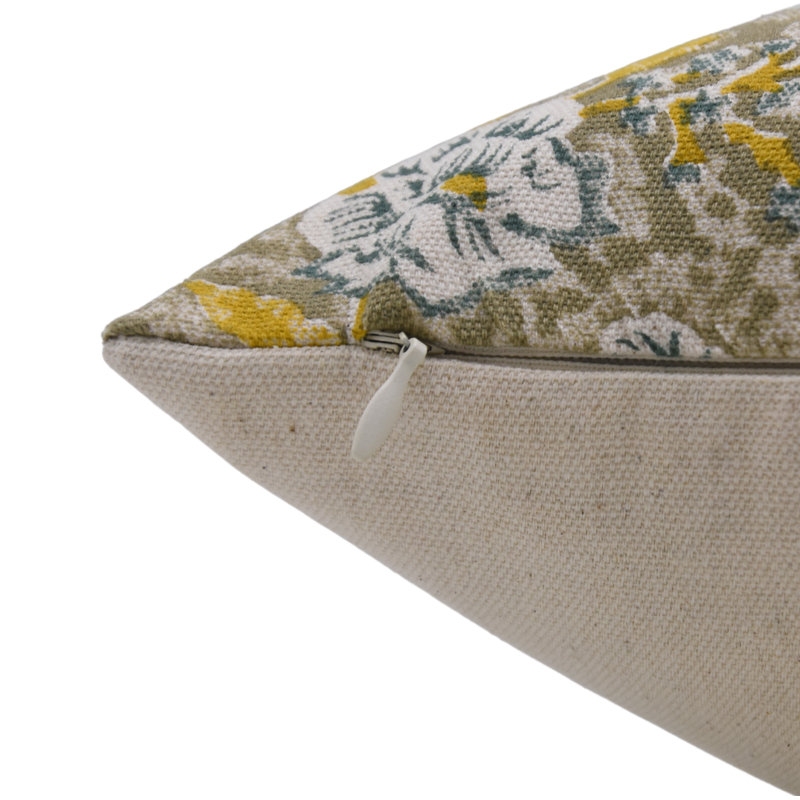 Coussin décoratif bohémien couvre des coussins décoratifs en lin faits à la main de 14 po x 36 po Rameshwaram