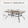 Ahkari Rectangular Outdoor Dining Table
