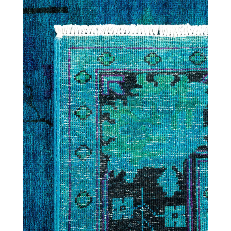 Fine Vibrance One-of-a-Kind 5'1" X 7'6" Hand Knotted Area Rug