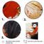 «Midnight Passion», vague abstraite, écarlate et or I - peinture abstraite, art mural, salon-2008502836-2008502833