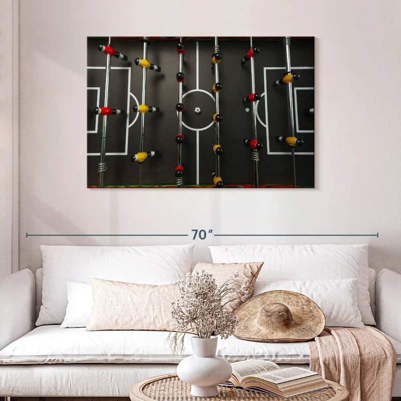 Senne Foosball Table Game, 30" H x 45" W