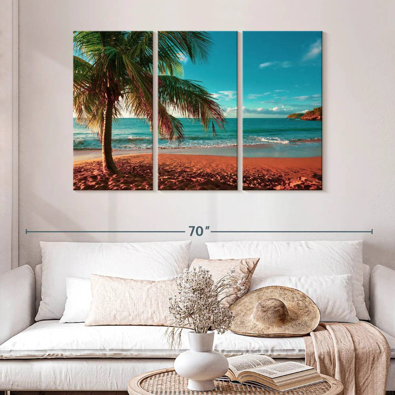 Gillard Perle Beach, 32" H x 50" W