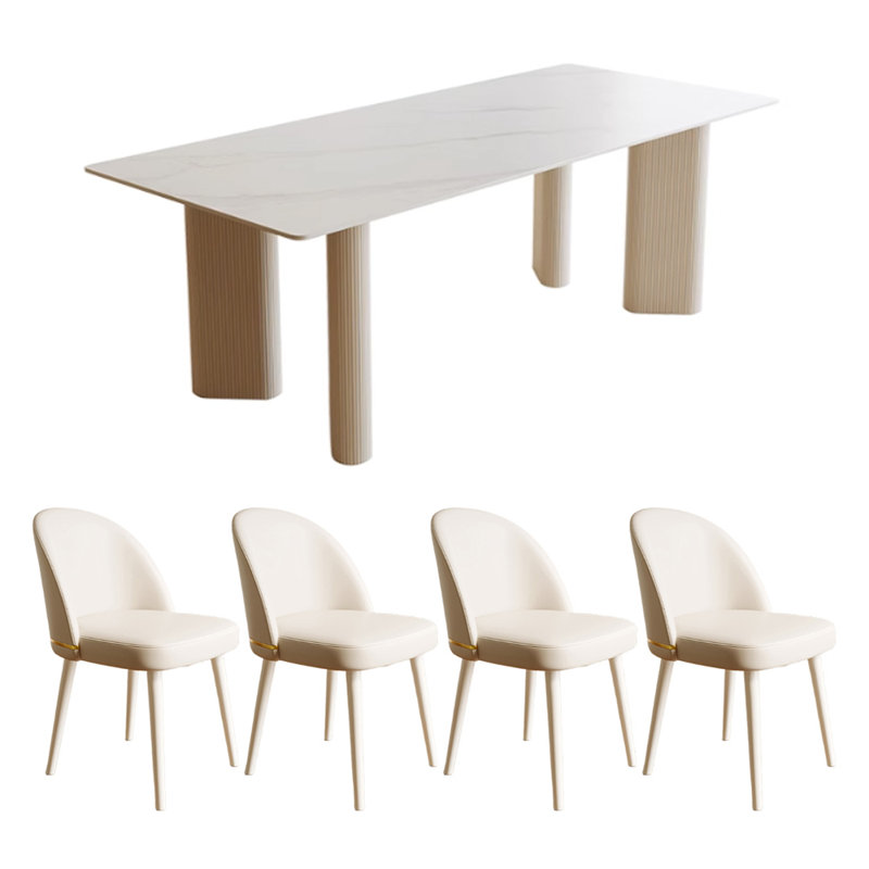 Kittitas, Blanc / Gris, H 29,52 po x L 70,86 po x l 35,43 po