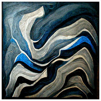 Tapisserie murale abstraite - art mural